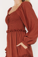 Britta Maxi Dress | Cinnamon