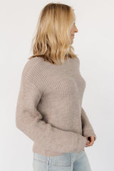 Viola Tie Back Sweater | Natural
