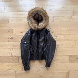 Personality Trendy Autumn New Round Ring Hole Hoodie Zipper Trend Open Shirt Hoodie HZ1208