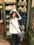 Lamb Hairy Vest Women's New Korean Senior Sensing Fur Coat Hairy Horse Jacket Backpack In Autumn/Winter 2025 HZ1208