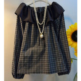 This Year's Popular Unique Beautiful Gradient Shirt Female Light Familiar French Small Short-Sleeved Fairy Air Fluttering Snowfleet Blouse Summer HZ1208