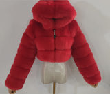 Source Fur Autumn And Winter New Imitation Fur Turf Warm Hat Fur Coat Woman HZ1208