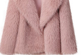 Fur Big Collar Faux Fur Coat Short Fashion Fox Fur Coat Fluffy Plush Women's Clothing HZ1208