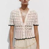 Autumn And Winter New Sweater Women's Knitted Jersey Jersey Loose Round Collar Coat Factory HZ1208