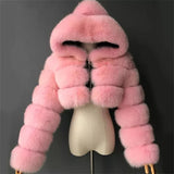 Source Fur Autumn And Winter New Imitation Fur Turf Warm Hat Fur Coat Woman HZ1208