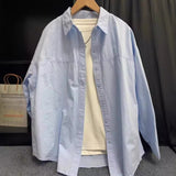 New Pink Folded Long-Sleeved Shirt Coat Women's Spring Thin Loose BF Lazy Wind Long Casual Top HZ1208