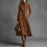 Autumn/Winter 2025 New Plus-Coat Pocket Women's Coat Stylish Elegance HZ1208