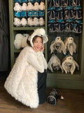 Lamb Hairy Vest Women's New Korean Senior Sensing Fur Coat Hairy Horse Jacket Backpack In Autumn/Winter 2025 HZ1208