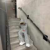 2025 New Solid Zipper Hoodie Hoodie High Street Thair Hat Coat Jacket HZ1208