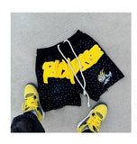 2025 New PICHESSE 3 Printed Shorts 2025 New Hot Hit Trend Sweatpants Hot HZ1208