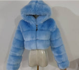 Source Fur Autumn And Winter New Imitation Fur Turf Warm Hat Fur Coat Woman HZ1208