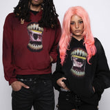 Y2K Vintage Zipper High Street Dark Gothic Men And Women's Same Loose Dress 2025 HZ1208