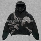 Jacket Zippered Musician Print Hoodie 2025 New Spring And Autumn Sweater Loose Couple Coat HZ1208
