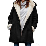 Autumn/Winter 2025 New Plus-Coat Pocket Women's Coat Stylish Elegance HZ1208