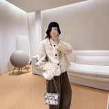 Xiyin New Autumn And Winter Fashion Fluffy Long Coat Imitation Fox Furry Pike Coat HZ1208