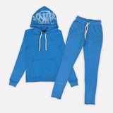 Synaworld Swie Swie Swie Two-Sleeve Y2k Embroidered Super Dalian Hoodie Sweatpants Set HZ1208