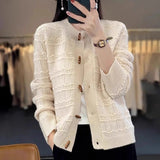 Baiting Design Sweater Coat Wearing Pure Autumn And Winter Korean 2025 Simple Knitted Bottom Shirt Temperament New HZ1208