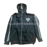 Station Autumn Winter Hooded Sports Wear Ninja Cap Print Pattern Wear Double Hat Design Y2K HZ1208