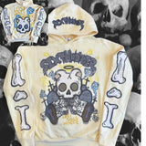 Jacket Zippered Musician Print Hoodie 2025 New Spring And Autumn Sweater Loose Couple Coat HZ1208