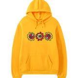 Autumn And Winter 2025 New Women's SK8 Unlimited Skateboard Printing Casual Hooded Jacket HZ1208