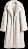 Imitation Fur Coat Plus Long Women's Imitation Fox Fur Coat Two-Color Coat To Keep Warm Winter Fur Coat HZ1208