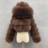 Source Fur Autumn And Winter New Imitation Fur Turf Warm Hat Fur Coat Woman HZ1208