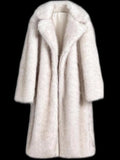 Imitation Fur Coat Plus Long Women's Imitation Fox Fur Coat Two-Color Coat To Keep Warm Winter Fur Coat HZ1208