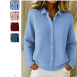 New Winter Solid Color Long Sleeve Casual Cracelet Coat Women's Clothing HZ1208