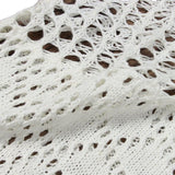 Beachside Beach Dress Bikini Cover Knitted Knitted Knitted Tuk-Tukt Vest Long Dress HZ1208