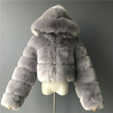 Source Fur Autumn And Winter New Imitation Fur Turf Warm Hat Fur Coat Woman HZ1208