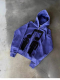 Jacket Zippered Musician Print Hoodie 2025 New Spring And Autumn Sweater Loose Couple Coat HZ1208