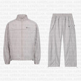 Autumn And Winter Sports Suit Wind Jacket Simple Street Fashion Zipper Solid Color Coat Men And Women HZ1208