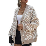 Source Of Women's Autumn And Winter Animal Knitted Jersey Sweater Jacket HZ1208