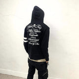 Trendy Letter Print Loose Short-Sleeved Top Street Hip-Hop Men And Women T-Shirt Shorts 2025 HZ1208