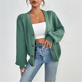 Women's Knitted Sweater Skirt Temperament Round Neck Long Sleeve Sexy Solid Color To Show Thin Ass Skirt HZ1208