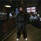 Autumn And Winter Broken Planet Sports Windbreaker Set Fashion Zipper Solid Color Coat Street Style HZ1208