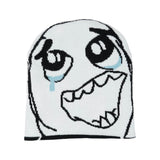 Exploding Halloween Tweed Pattern Knitted Hat Comfortable Warm Personality Hm Hop Halloween Gift Dome HZ1208