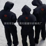 Hoodie Trousers Direct Hooded Trousers Striped Plus Velvet Sweatpants Supplier HZ1208