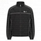 Autumn And Winter Sports Suit Wind Jacket Simple Street Fashion Zipper Solid Color Coat Men And Women HZ1208