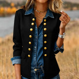 2025 Shein Round Collar Long-Sleeved Top High Waist Skirt Suit Women's Clothing HZ1208