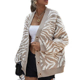 Source Of Women's Autumn And Winter Animal Knitted Jersey Sweater Jacket HZ1208