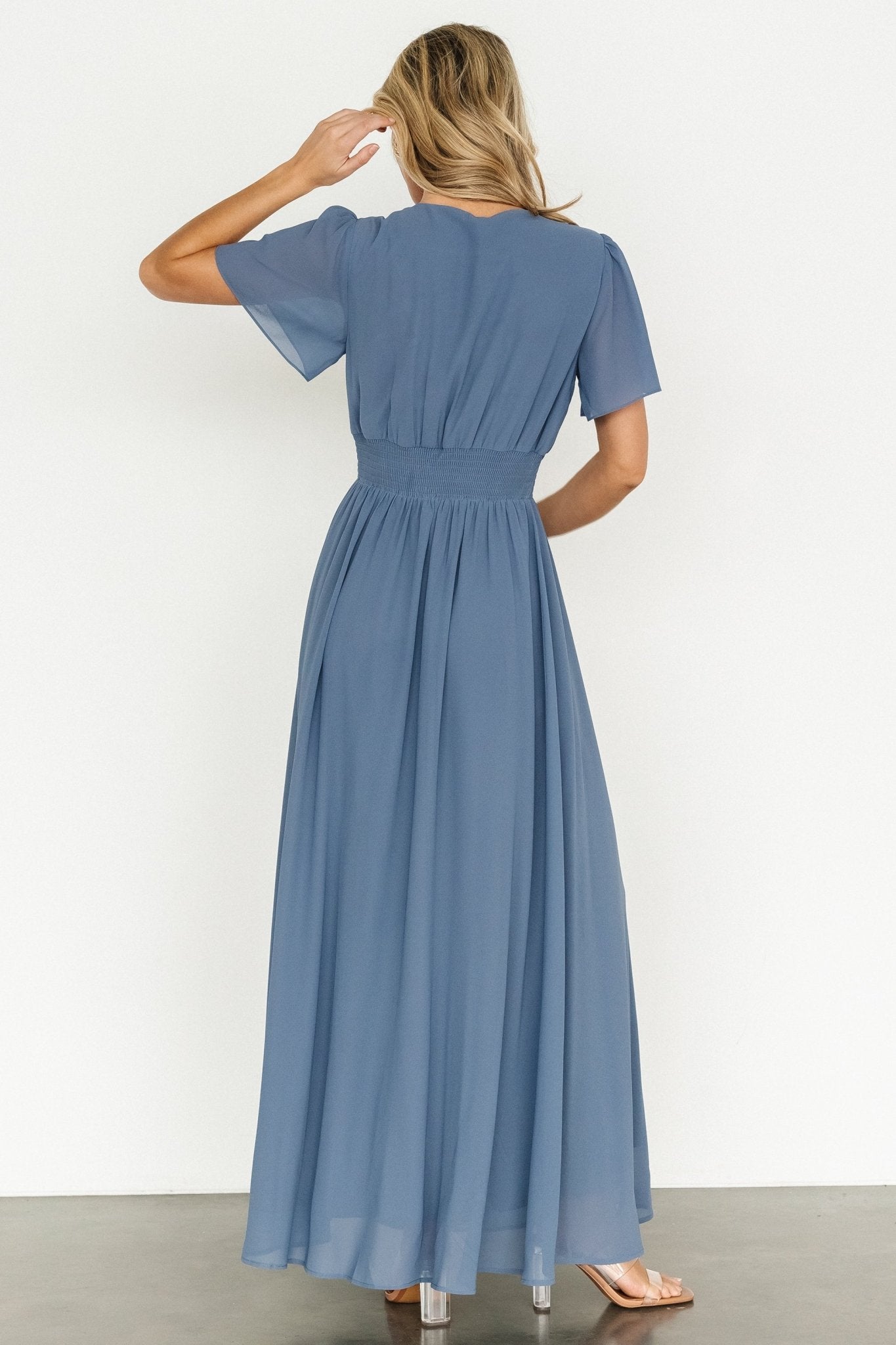 Birdie Maxi Dress | Whisper Blue