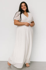 Birdie Maxi Dress | White