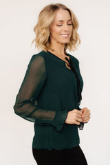 Cambridge Top | Emerald