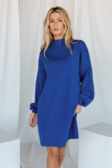 Jennings Sweater Dress | Cobalt Blue