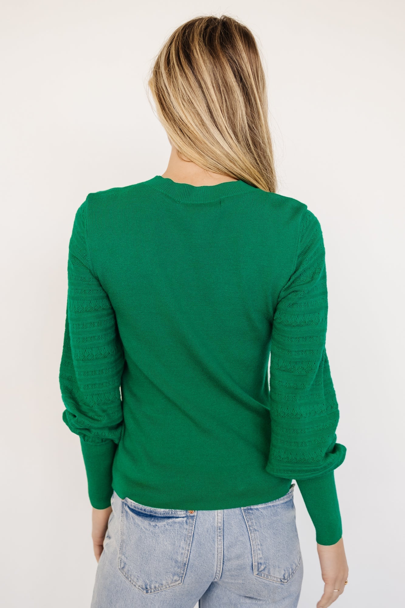 Jens Sweater Top | Green