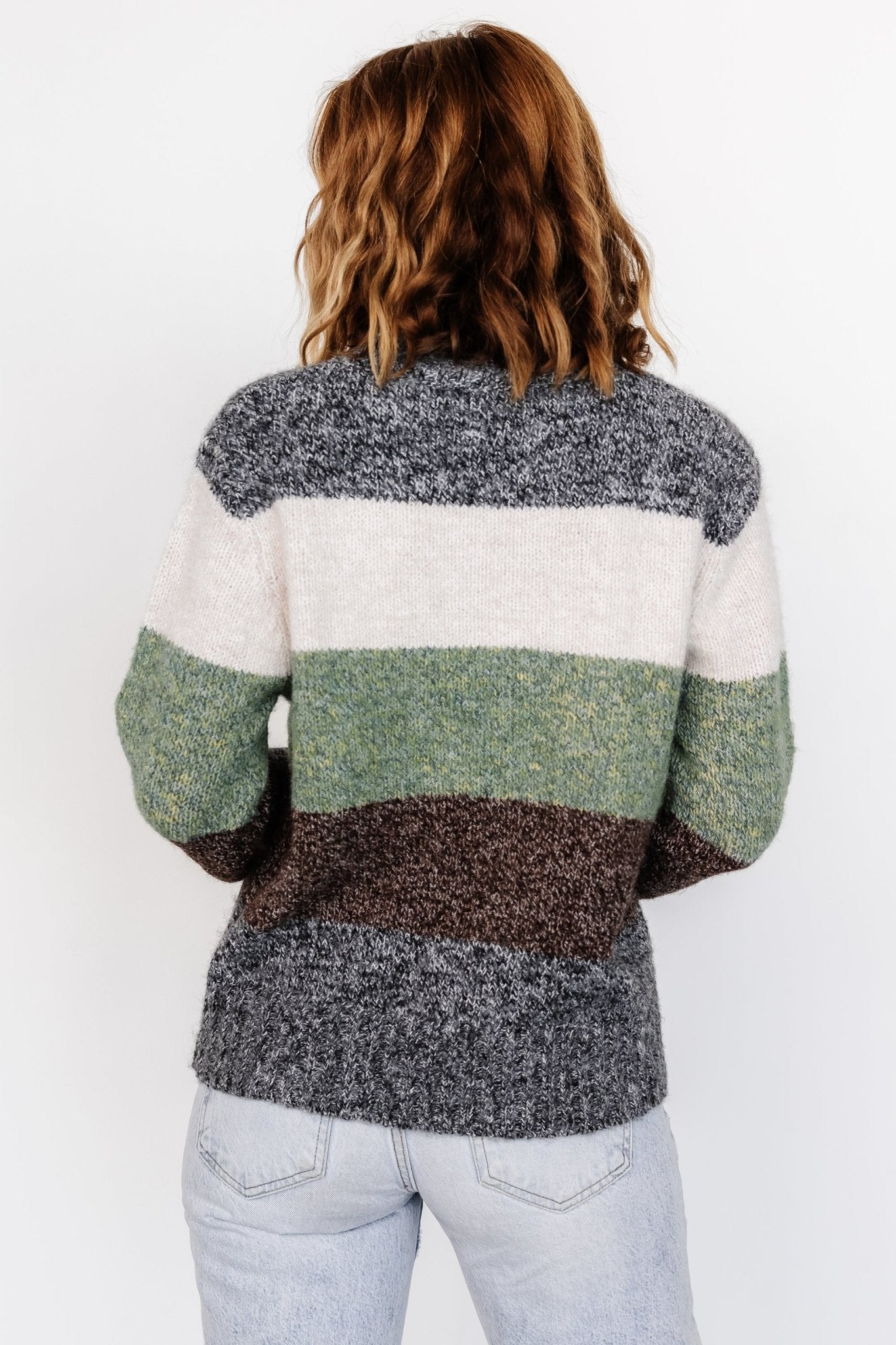 Ledger Sweater | Multi Stripe