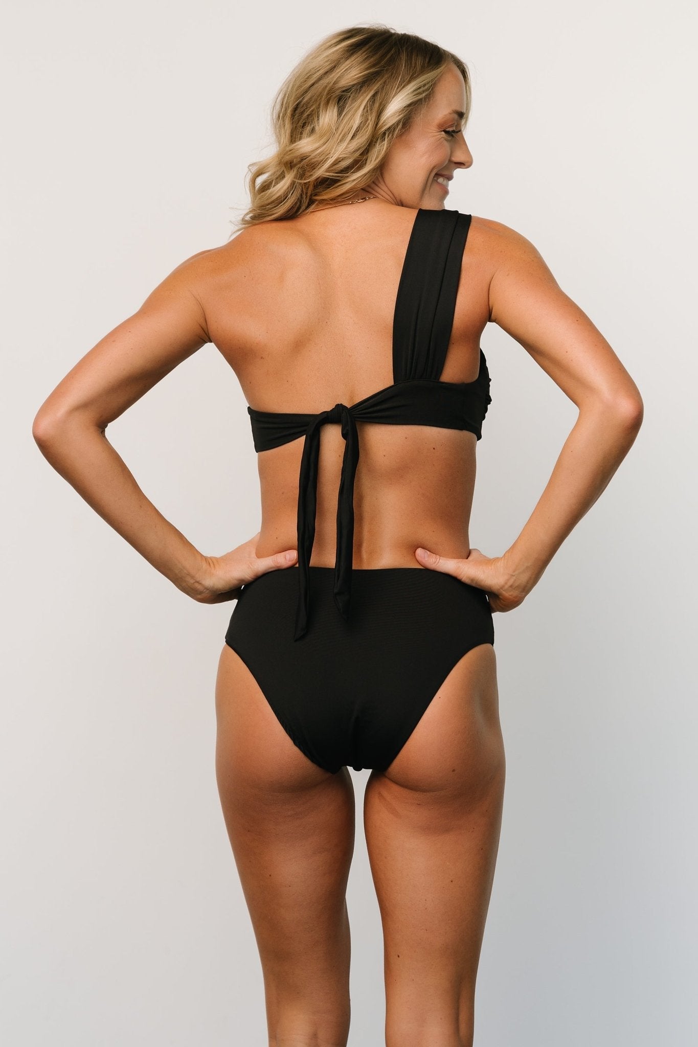 Mediterranean Bikini Top | Black