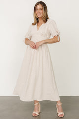 Millar Midi Dress | Natural + Black