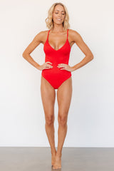 Mykonos One Piece | Red